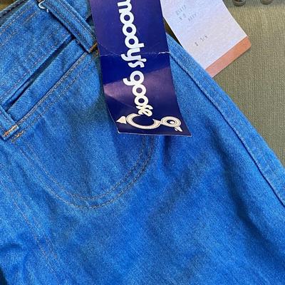 VINTAGE CLOTHING! Moody's Goose Blue Jeans: Lot Twenty Seven