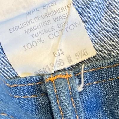 VINTAGE CLOTHING! Moody's Goose Blue Jeans: Lot Twenty Seven