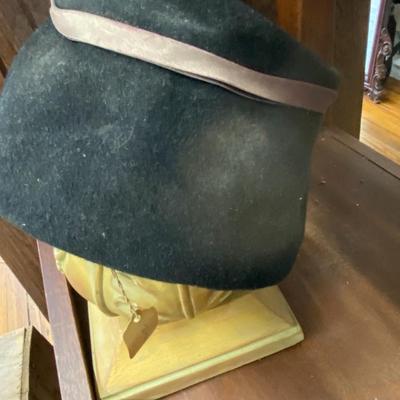 Farmhouse Mercantile Display and Vintage Hat Lot