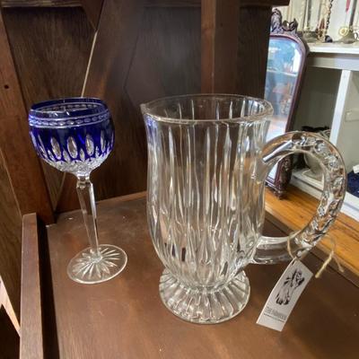 Farmhouse Mercantile Glass and Pitcher Lot