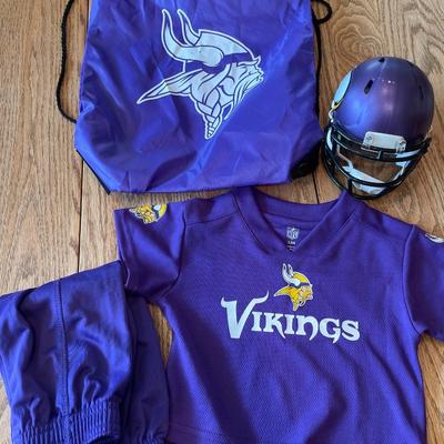 12 month Vikings baby outfit