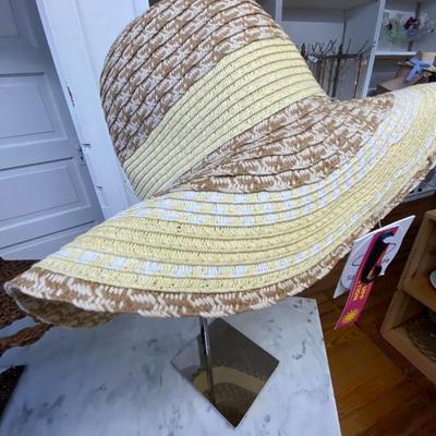 Farmhouse Mercantile Set of Two Sunhats Lot Two