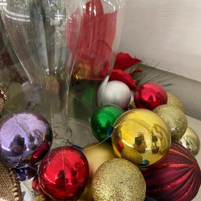 Farmhouse Mercantile Assorted Christmas Decor Lot