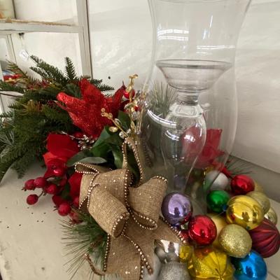 Farmhouse Mercantile Assorted Christmas Decor Lot