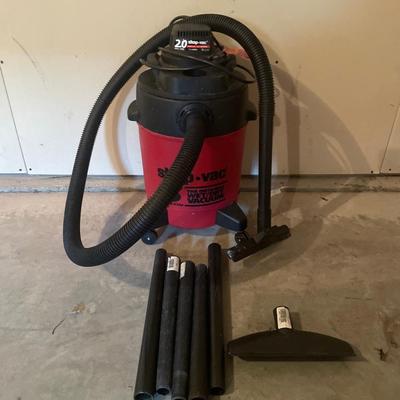 Shop-Vac with attachments