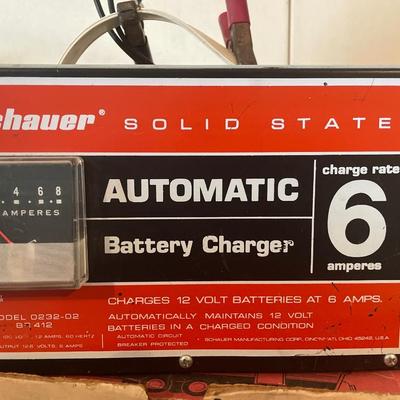 Vintage Schauer 6amp battery charger