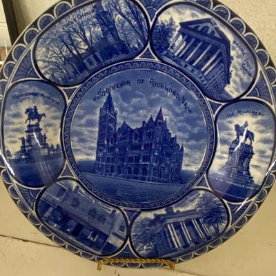 Farmhouse Mercantile Decorative Plates and Tray Lot
