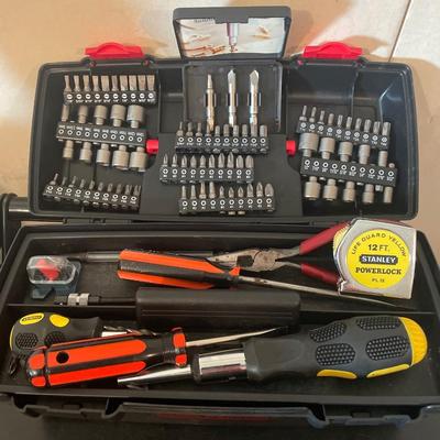 Small Task Force toolbox with tools