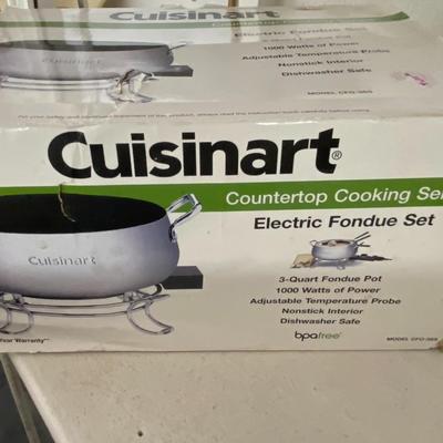 Farmhouse Mercantile Cuisinart Electric Fondue Set