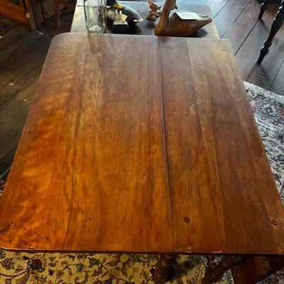 360 Vintage Maple Gate Leg Drop Leaf Table