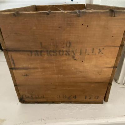 Vintage Roast Beef Crate