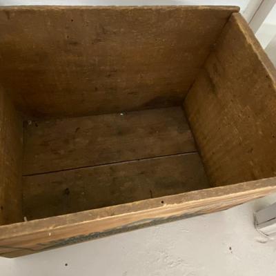 Vintage Roast Beef Crate