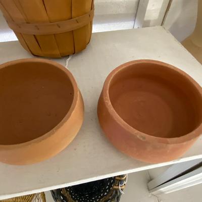 Farmhouse Mercantile Small Decorative Basket Lot