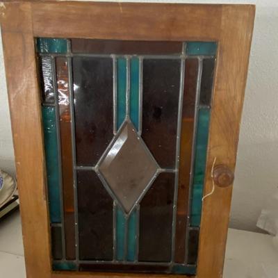 Stained Glass Cabinet