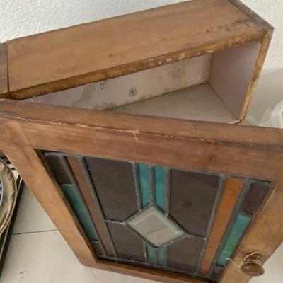 Stained Glass Cabinet