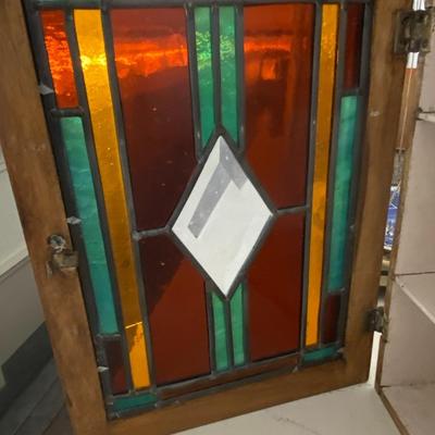 Stained Glass Cabinet