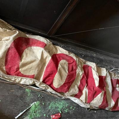 Vintage Road Banner from Sylva Supply Co