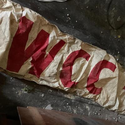 Vintage Road Banner from Sylva Supply Co