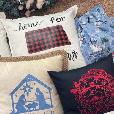 Wreaths blanket/sheet and pillows