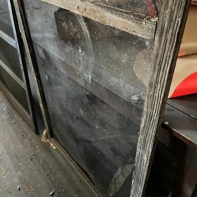 Vintage Screen Door Lot Two