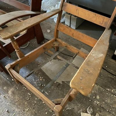 Vintage Sofa and Chair Set (Repairs Needed)