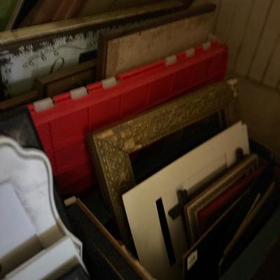 Frame & Picture lot - Estate lot all seen in photos