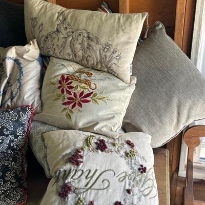 Estate lot - Pillows and cushions
