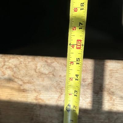 Classic British Scrubbed Pine Night Stand or Side Table