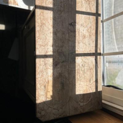 Classic British Scrubbed Pine Night Stand or Side Table