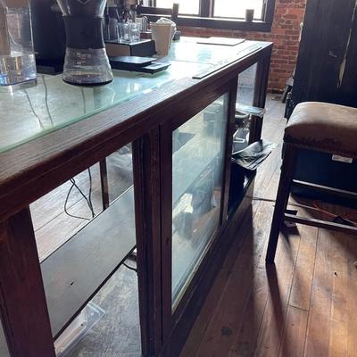 Vintage ORIGINAL SYLVA SUPPLY DISPLAY CASE