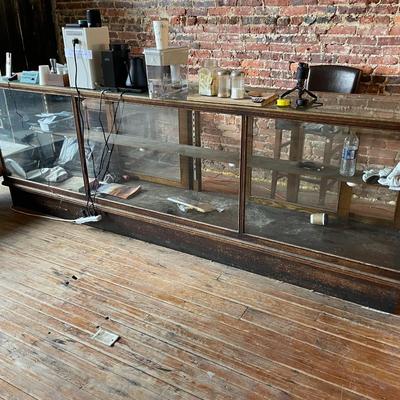 Vintage ORIGINAL SYLVA SUPPLY DISPLAY CASE