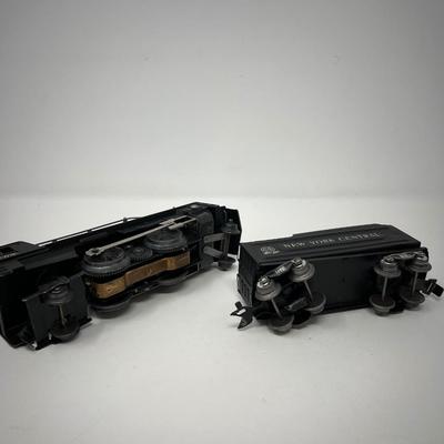 Vintage Marx Mar Lines Locomotive & Railcar Train New York 999 O Gauge