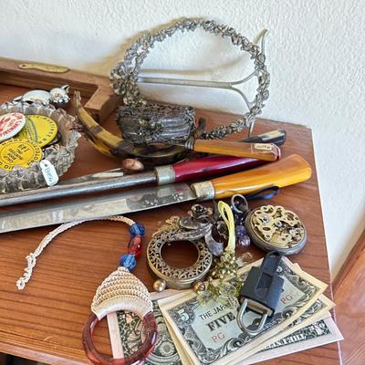 Estate lot of smalls - Misc fun treasures. - all seen in photos.