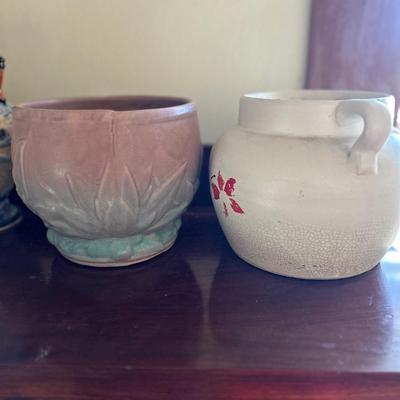 Vintage pottery lot, all seen in photos