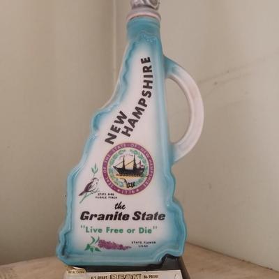 Jim Beam New Hampshire Decanter - Granite State