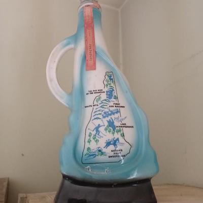 Jim Beam New Hampshire Decanter - Granite State