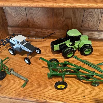 Medium tractors with accessories
