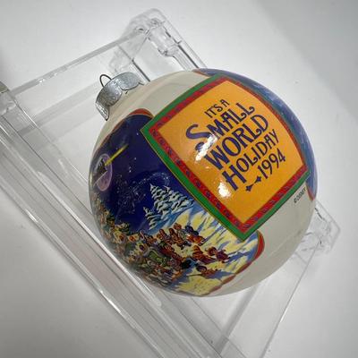 Six Late 1900â€™s Collectible Disney Ball Ornaments
