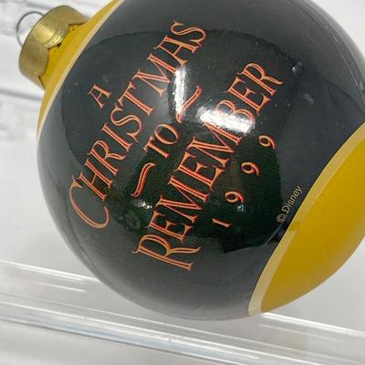 Six Late 1900â€™s Collectible Disney Ball Ornaments