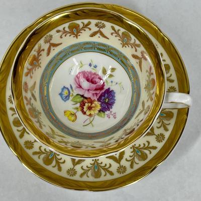 Royal Grafton Fine Bone China Made In England Cup & Saucer FLORAL
