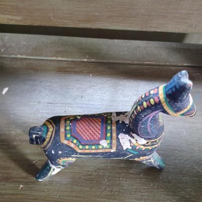 8pc traditional animal pottery