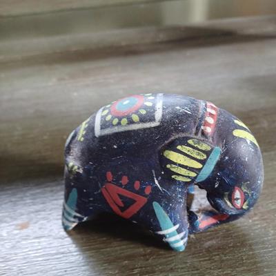8pc traditional animal pottery