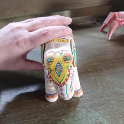8pc traditional animal pottery