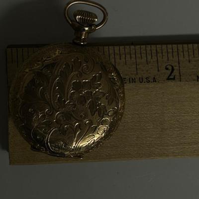 Hampden Pocket Watch - Gold Filled - parts or repair