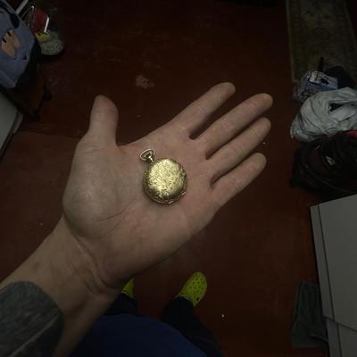 Hampden Pocket Watch - Gold Filled - parts or repair