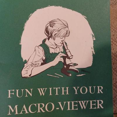 macro viewer with book set