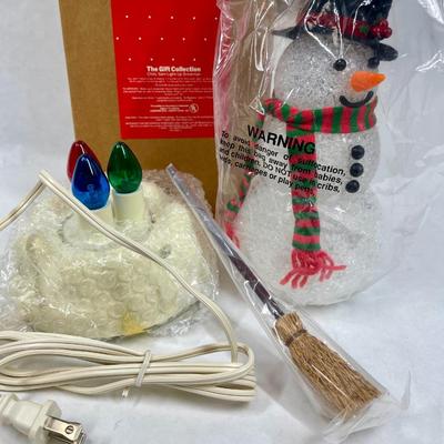 Avon Light-up Snowman Christmas Decor
