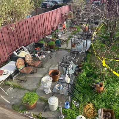 Vintage Metal Lawn Chair - Lot of 2