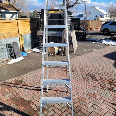Davidson 7ft aluminum step ladder