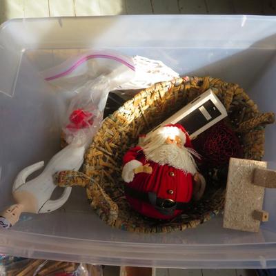 Christmas Ornaments and Decor - Estate Fresh Lot - All seen in photos.